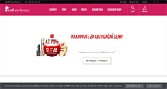 Desktop Screenshot of profi-parfemy.cz