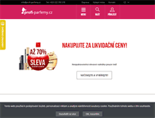 Tablet Screenshot of profi-parfemy.cz